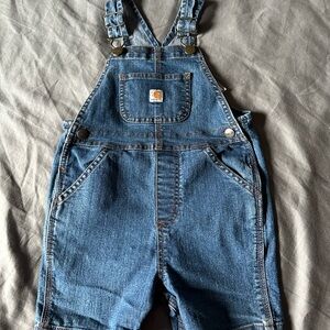 Carhartt Light Blue Denim Overalls